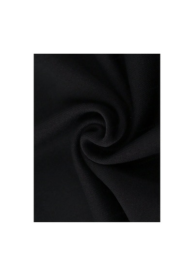 Tarzsokak Y2k Unisex Yaz Şort Bermuda Harajuka Anime Retro Kod-11565 Siyah