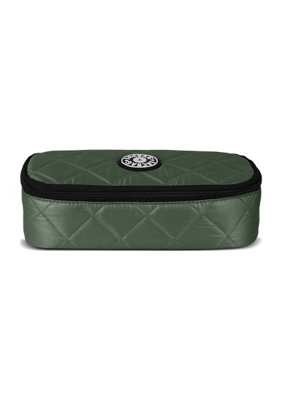 Jacbag Oval Xl Soft-oval Tip Büyük Boy Kapitone Kalem Kutusu Siyah