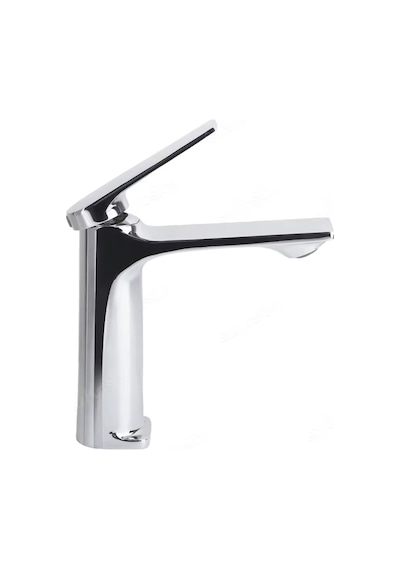 Neptün Sıcak Soğuk Çift Girişli Banyo Lavabo Bataryası Krom Renk Lüx Yeni Tasarım 2 Yıl Garanti Krom