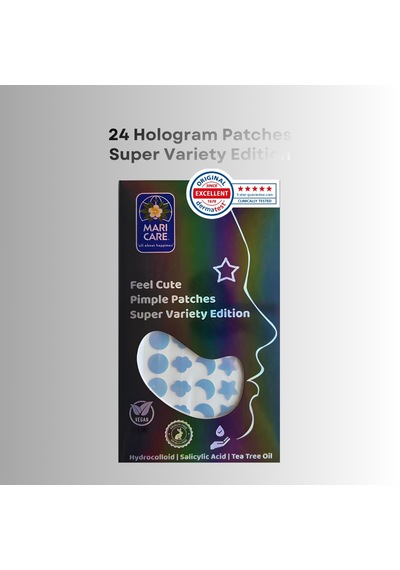 Mari Care Feel Cute Pimple Patches 3'lü Avantajlı Set 72 Adet