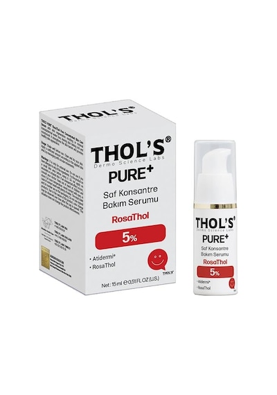 Thol's Pure+ Rosathol %5 Kızarıklık Karşıtı Ve Yatıştırıcı Bakım Serumu 15 Ml