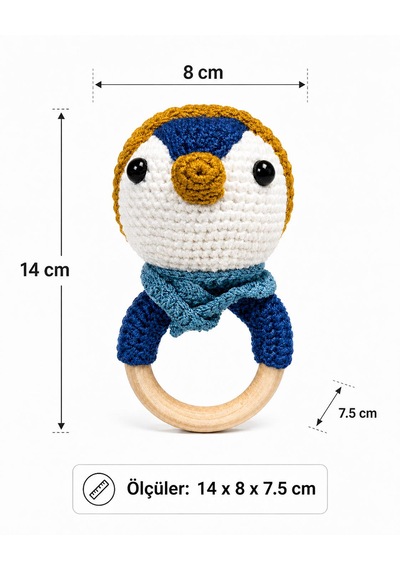 2 Li Amigurumi Penguen Seti Uyku Arkadaşı Ahşap Halaklı Çıngırak %100 Pamuk İplik 1. Kalite İşçilik El Yapı Makinasız Dikiş-yeni Doğan-hediyelik-bebek Oyuncak-çocuk Uyku Arkadaşı- Beyaz 2 Li Amigurumi Penguen Seti Uyku Arkadaşı Ahşap Halaklı Çıngırak %100 Pamuk İplik 1. Kalite İşçilik El Yapı Makinasız Dikiş-yeni Doğan-hediyelik-bebek Oyuncak-çocuk Uyku Arkadaşı- Beyaz