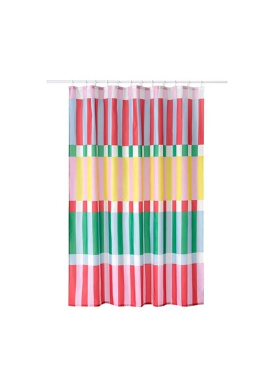Ikea Banjanträd Duş Perdesi, Çok Renkli, 180x200 Cm