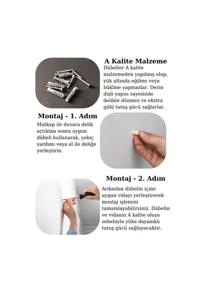 Netzerkoz All Essential Fasteners 320parça 12 Çeşit Vida Seti
