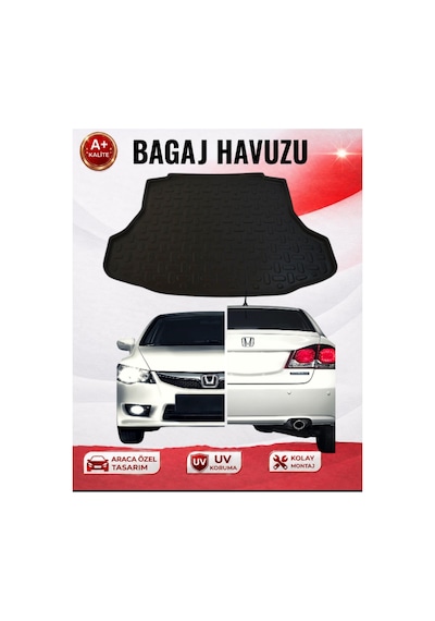 Honda Civic Sedan Fd6 2006-2012 3d Bagaj Havuzu Premıum A+