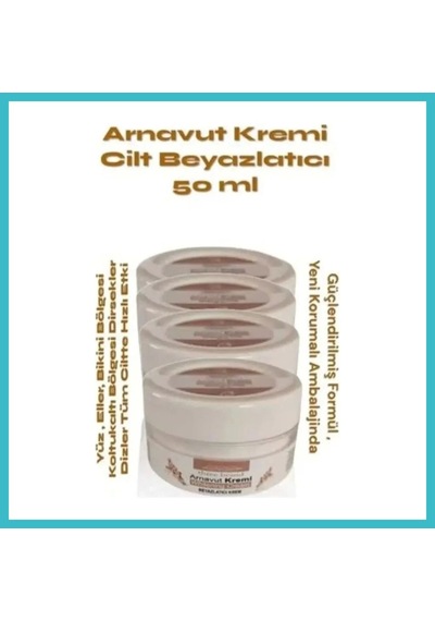 Bezos Whitening Cream Arnavut Kremi 50ml Kremi Krem X 2 Adet Dfnbez