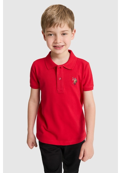 U.s. Polo Assn. Erkek Çocuk Kırmızı Tişört Basic 50325608-vr030 Kirmizi