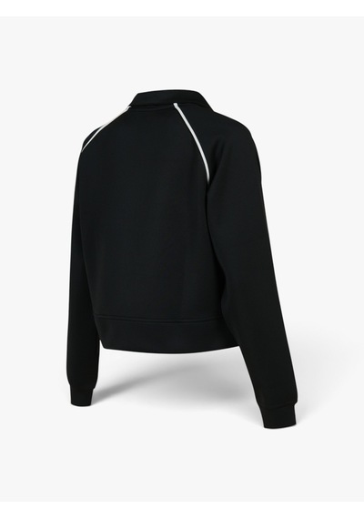 New Balance Nb Lıfestyle Women Full Zıp Kadın Siyah Sweatshirt - Wnj3626