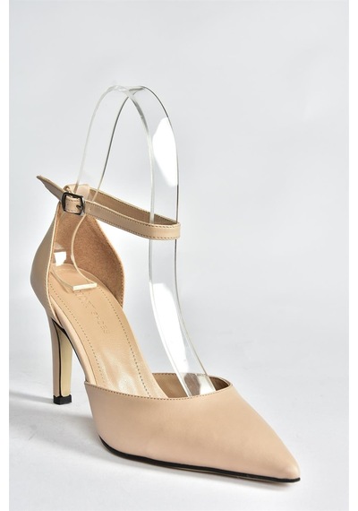 Fox Shoes Ten Topuklu Kadın Ayakkabı K404010709 Ten