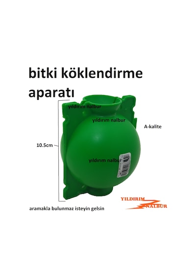 Bitki Köklendirme Aparatı Plastik Top Fide Kök Saldı .