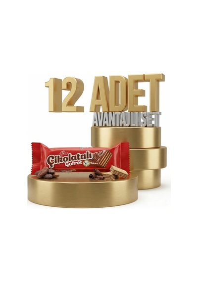 Afia Çikolatalı Sütlü Gofret 12x35 Gr