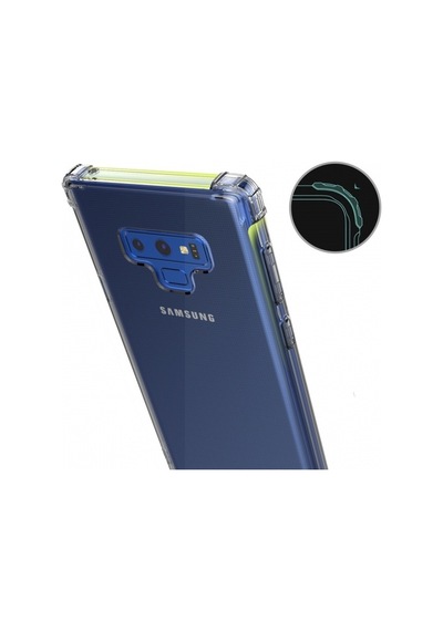 Blogy Galaxy Note 9 İle Uyumlu Crystal Fit Kılıf Crystal Clear