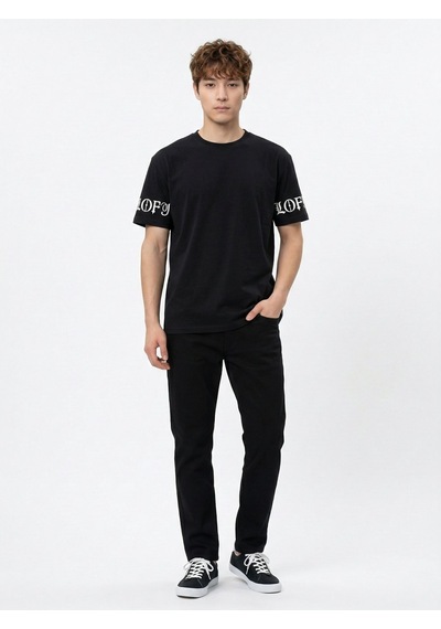 LOFT Loose Fit Erkek Tshirt K.kol Lf2042372 Q1.v1 Siyah