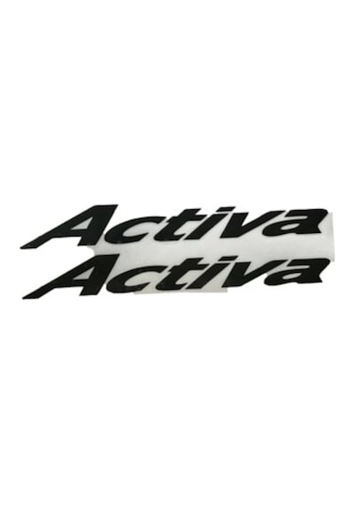 Honda Actıva Yazı Arma Siyah