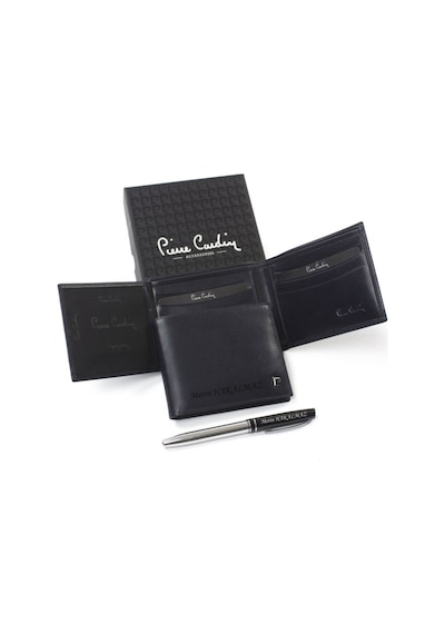 Kişiye Özel Pierre Cardin Deri Erkek Cüzdanı P2361 Siyah Kişiye Özel Pierre Cardin Deri Erkek Cüzdanı P2361 Siyah