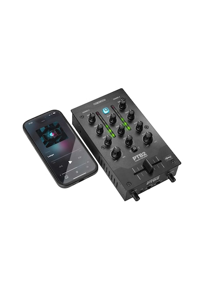 Ptb2 Mobil 2+1 Channel Dj Mixer W/dvs & Bluetooth