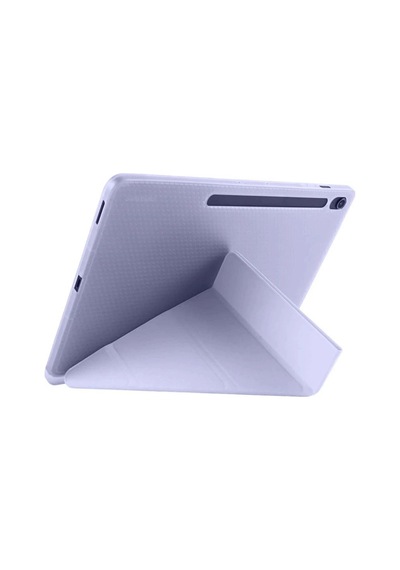Apple Apple iPad Pro 11 2024 Kılıf Kalemlikli Hugo Tablet Kılıfı - Lila Diğer