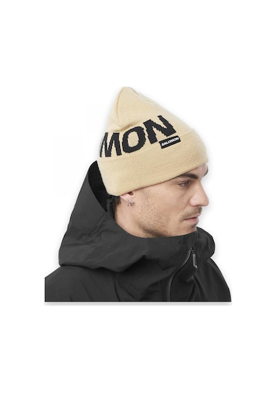 Salomon Lc2152900 Hermitage Beanie Bere Bej Unisex Bere 001