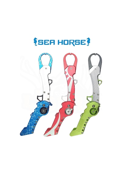 Sea Horse Paslanmaz Fish Grip Yeşil