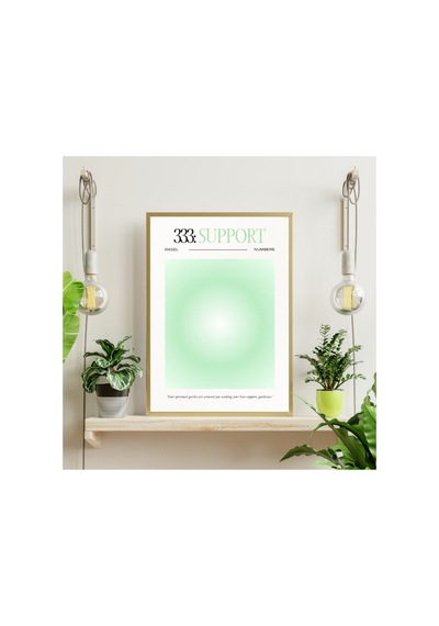 Aura Poster Seti-angel Numbers Poster Seti-9 Adet