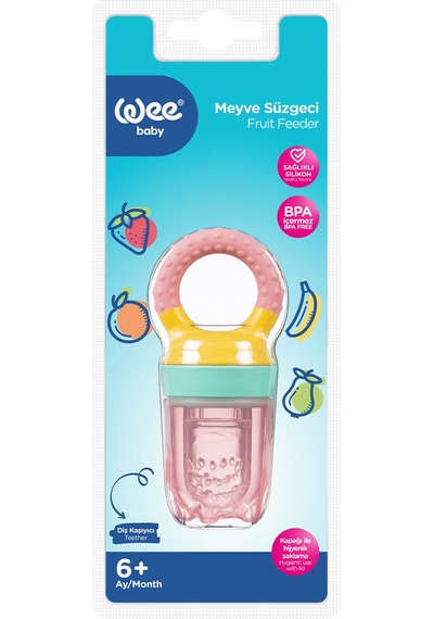 Wee Baby Meyve Süzgeçi 6+ Ay - Pembe