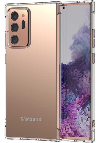 Samsung Uyumlu Galaxy Note 20 Ultra Kılıf Şeffaf Nitro Anti Shock Kapak Renksiz