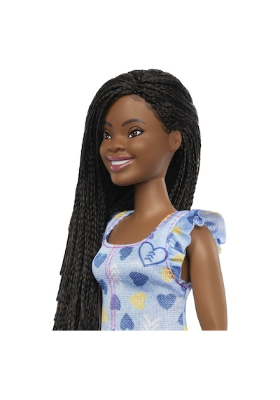 Barbie Fashionistas Büyüleyici Parti Bebek 229, Kalp Desenli Elbise Giyen Down Sendromlu Bebek, Ulusal Down Sendromu Derneği İle Ortaklaşa Üretildi Barbie Fashionistas Büyüleyici Parti Bebek 229, Kalp Desenli Elbise Giyen Down Sendromlu Bebek, Ulusal Down Sendromu Derneği İle Ortaklaşa Üretildi