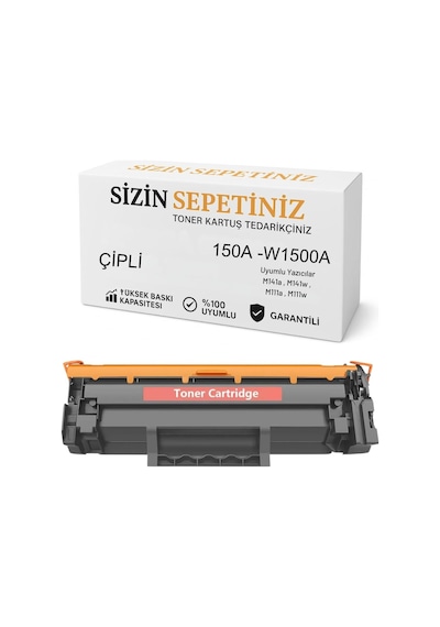 Laserjet Mfp M141a /m141w / M111a / M111w Hp Uyumlu 150a W1500a  Uyumlu Toner - Çipli