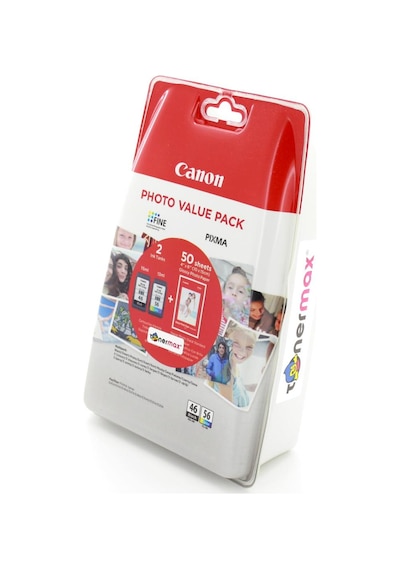 Canon Pixma E304 Kartuş / Canon PG46 / CL56  Paket Kartuş