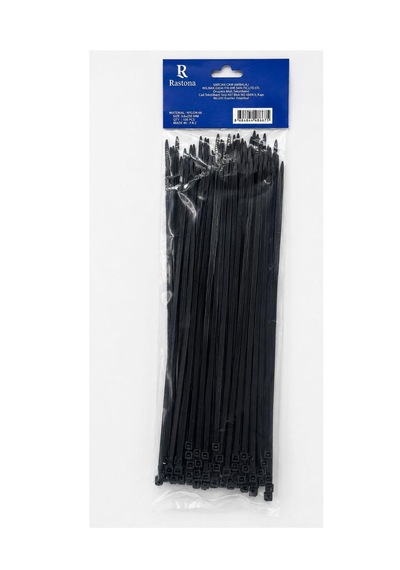 Rastona Kablo Bağı 3,6x200 Mm 5 Paket Siyah - Beyaz Karışık Renk