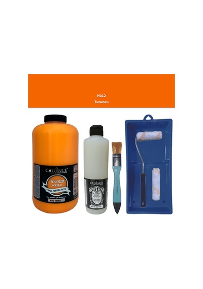 Mobilya Boyası-cadence Multisurface H-012 Turuncu 2000ml Ultimate Vernik Mat 500ml Saten Rulo Set Turuncu Turuncu Mobilya Boyası-cadence Multisurface H-012 Turuncu 2000ml Ultimate Vernik Mat 500ml Saten Rulo Set Turuncu Turuncu