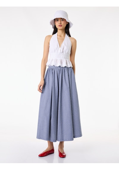 Koton Regular Fit Pamuklu Poplin Ekose Uzun Etek Lacivert Ekose 6sal70057ıw Lacivert Ekoseli Koton Regular Fit Pamuklu Poplin Ekose Uzun Etek Lacivert Ekose 6sal70057ıw Lacivert Ekoseli