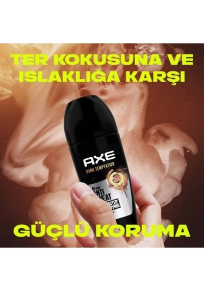 Axe Erkek Roll On Deodorant Dark Temptation 48 Saat Etkileyici Koku 50