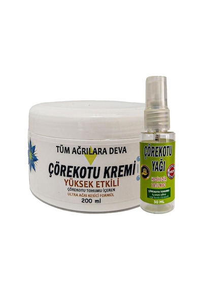 Playboy Çörek Otu Tohumu Kremi Crk:004 200 Ml White Relax Box Büyük Boy Alana Yanında 30 Ml Çörek Otu Yağı