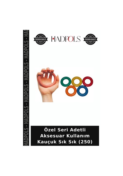 Özel Seri Adetli Aksesuar Kullanım Kauçuk Sık Sık 250