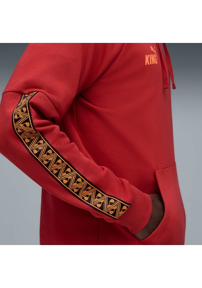 Puma Galatasaray Kıng Erkek Kapüşonlu Sweatshırt 782935 01 Kırmızı