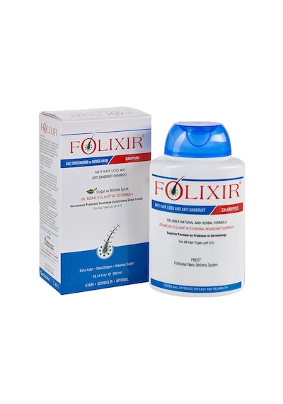 Folixir Saç Dökülmesi ve Kepeğe Karşı Şampuan 300 ML