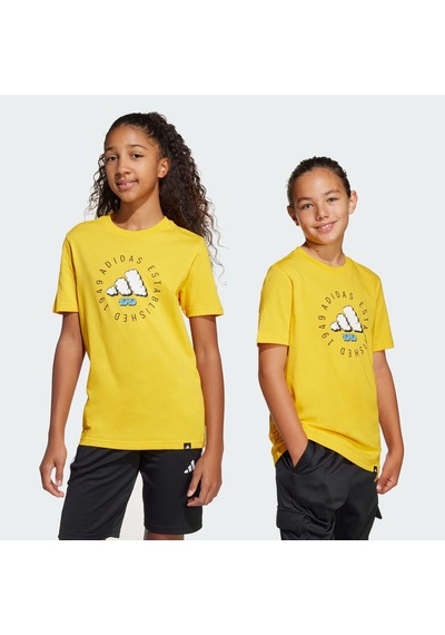 Adidas Jı6688 J Fun Tee Çocuk T-shirt Sarı