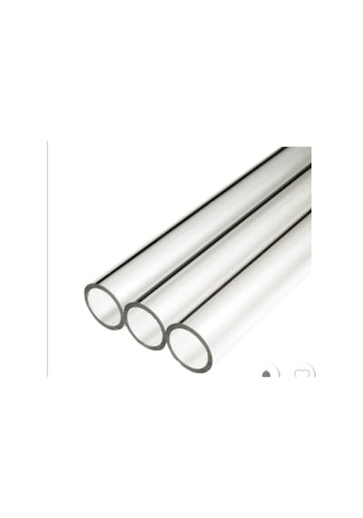 Pleksiglas Boru 40X30 Mm.....1 Mt Boy