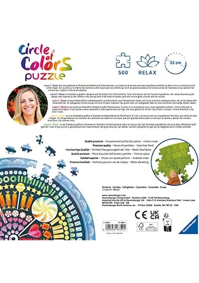 500p Puzzle Daire Şekerleme