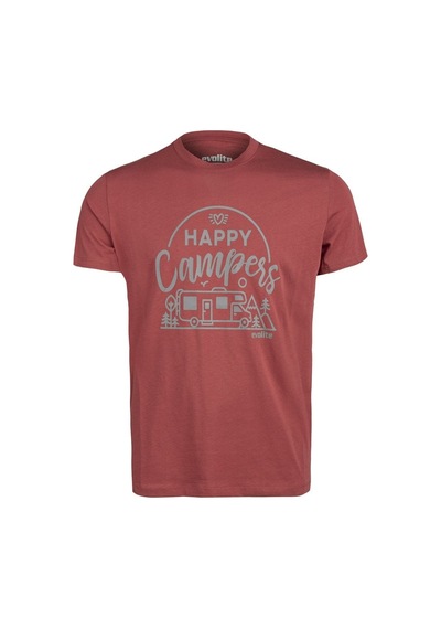 Evolite Happy Campers T-shirt-kiremit Çok Renkli
