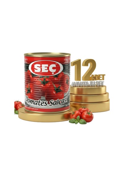 Seç Domates Salçası 12x830 Gr