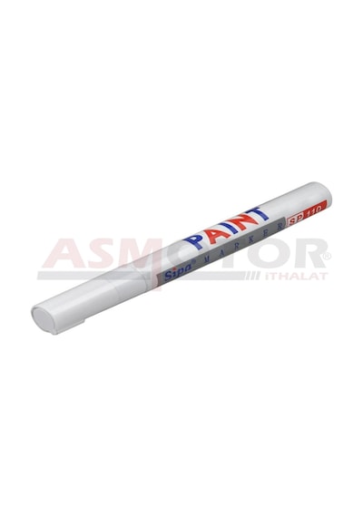 Lastik Yazı Kalemi Pvc Boya Beyaz - Su Geçirmez. Taze Ürün. Taze
