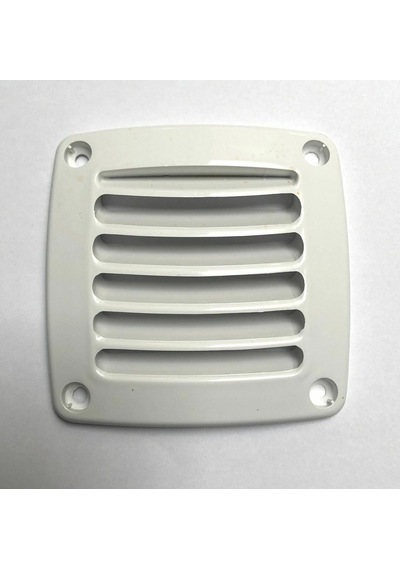 Plastik Havalandırma Izgarası 118 х 118 Mm Beyaz Karavan Tekne