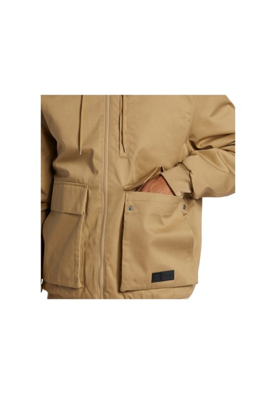 Dc Escalate Padded Workwear Jacket Erkek Günlük Mont Kahverengi Kahverengi