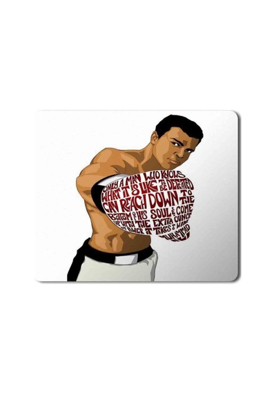 Muhammed Ali Eldiven Mouse Pad Mousepad