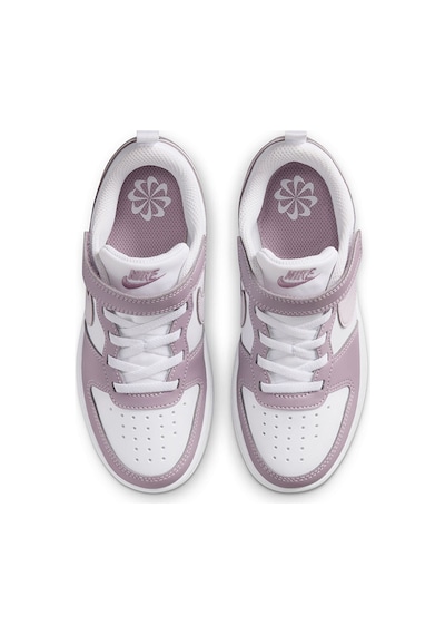 Nike Court Borough Low Recraft Ps Beyaz & Mor Çocuk Sneaker & Günlük Spor Ayakkabı