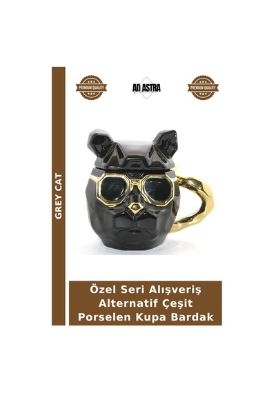 Özel Seri Alışveriş Alternatif Çeşit Porselen Kupa Bardak Çok Renkli