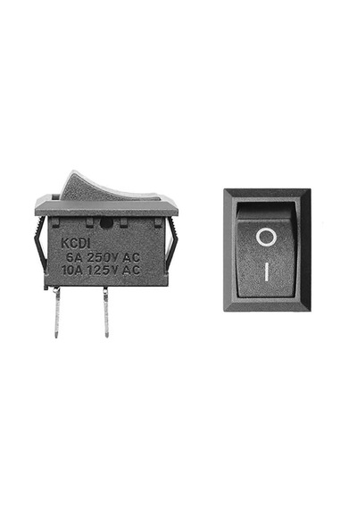 Alkatronik 2 Pin On Off Anahtar Switch Mini Buton 5a 220v Ac 10a 125v Kcd1
