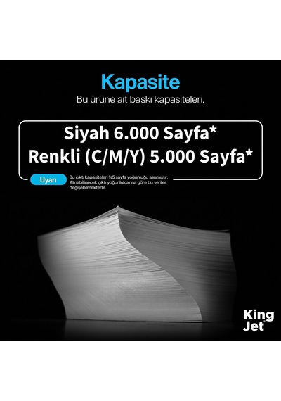 Kingjet Hp Uyumlu  508a Cf360a 4 Renk Standart Kapasiteli Takım Çipli Uyumlu  Toner 48267249